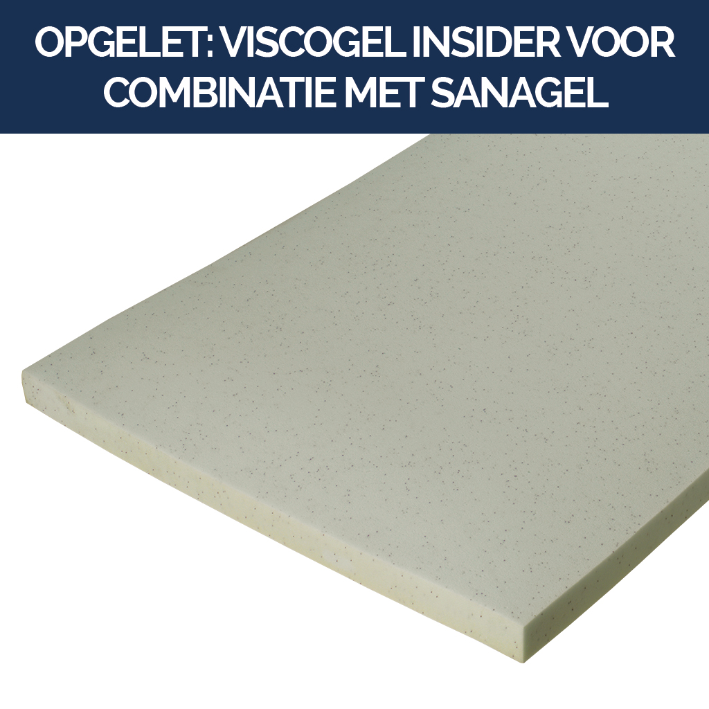 Insider Visco-Gel (voor Sanagel matras)