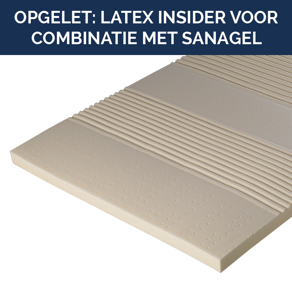 Insider Latex (voor Sanagel matras)